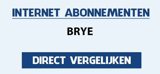 internet vergelijken brye