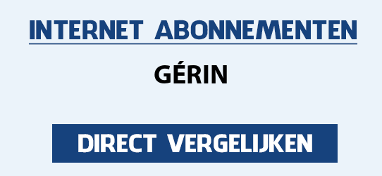 internet vergelijken gerin