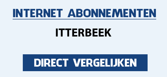 internet vergelijken itterbeek