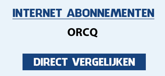 internet vergelijken orcq