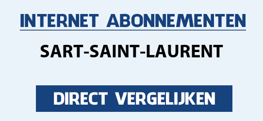 internet vergelijken sart-saint-laurent