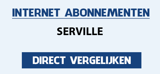 internet vergelijken serville