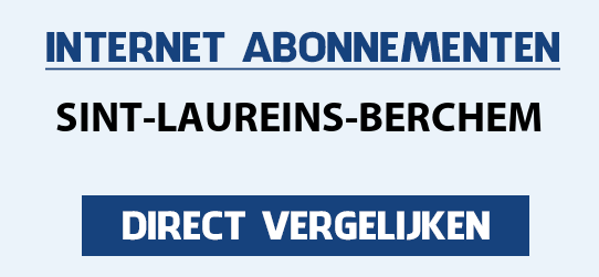 internet vergelijken sint-laureins-berchem